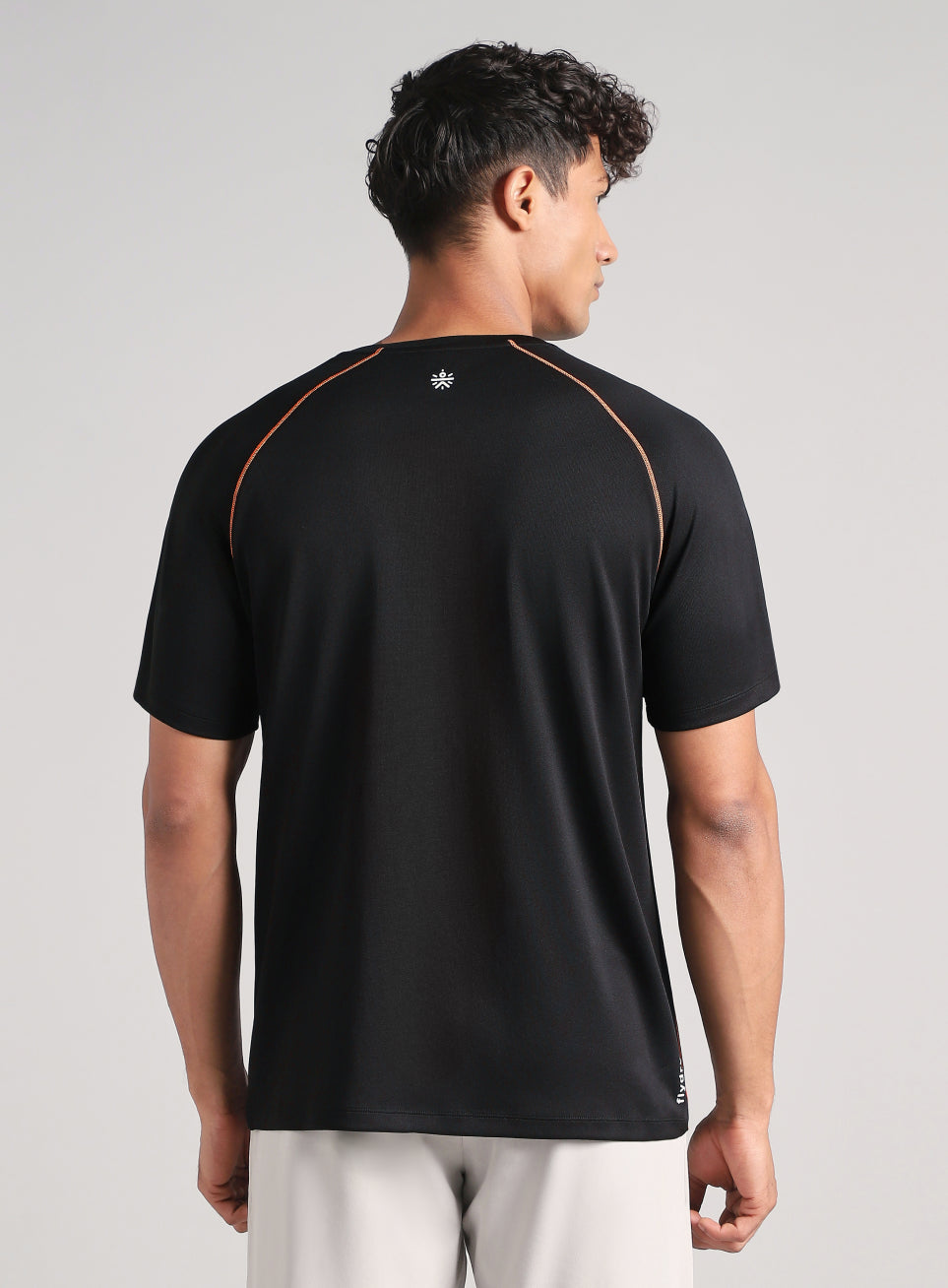 Men's Black Everyday Workout Train Tee