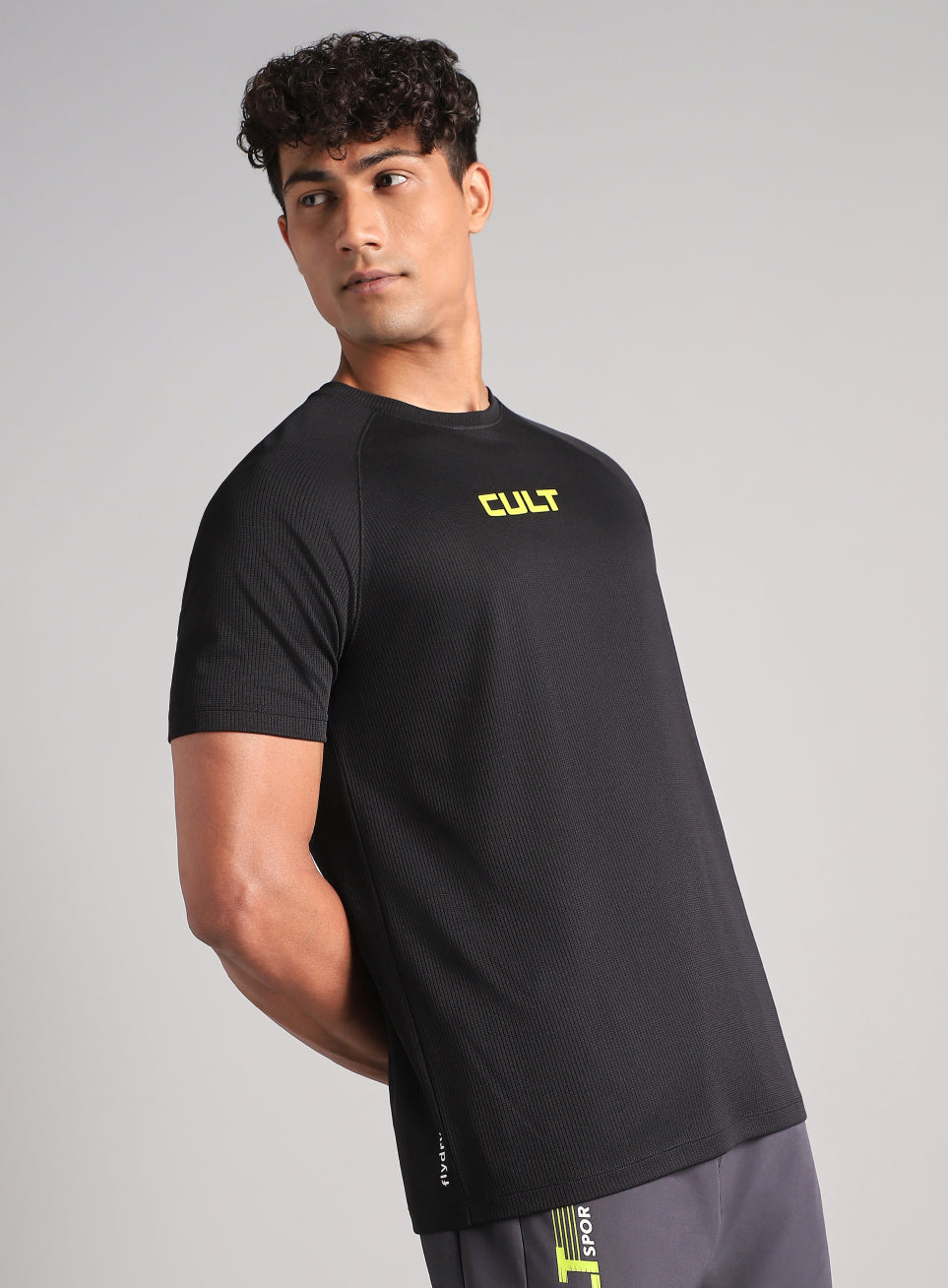 Men's Black Easy Move Tee