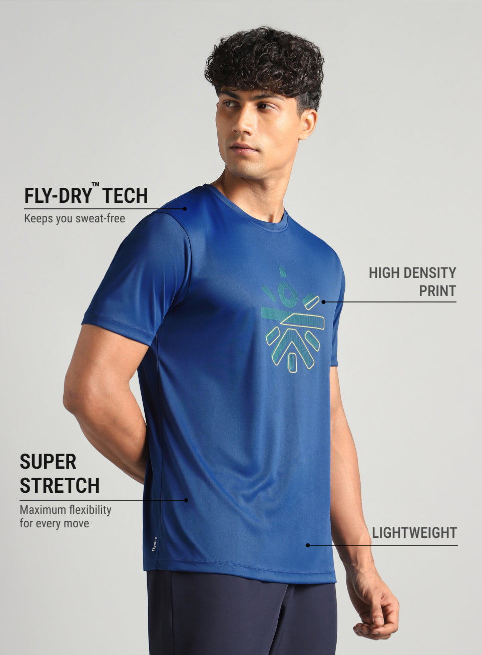 Men's Navy Cult Endurance T-shirt