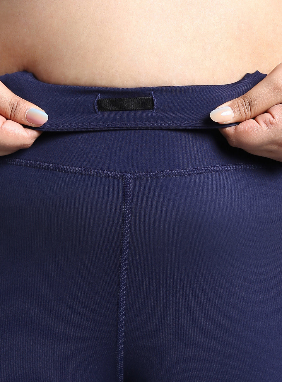 Women's Blue Training Plus Size COMFlex Tights