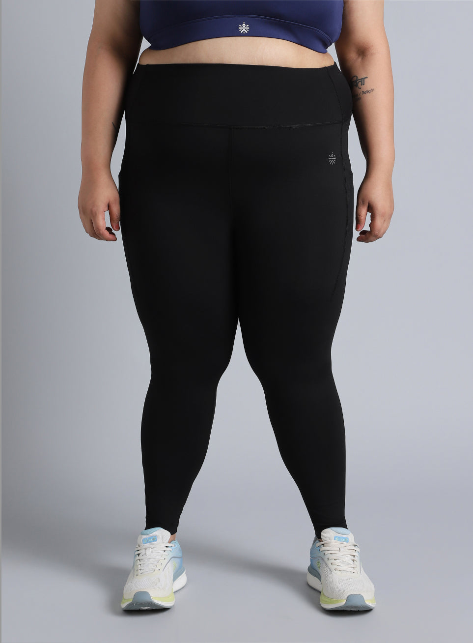 Women's Black the Run Project Comflex Plus Size Tights