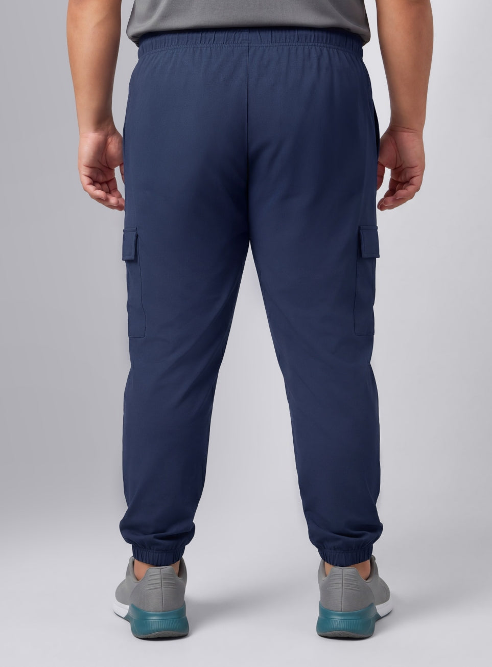 Men's Navy Modular Training Plus Size Joggers