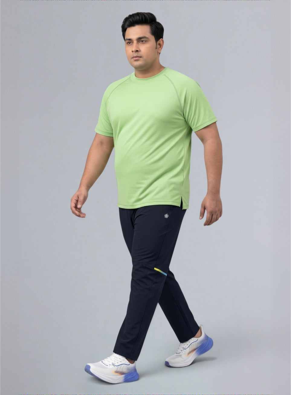Men's Navy Train In Train Out Premium Plus Size Trackpants