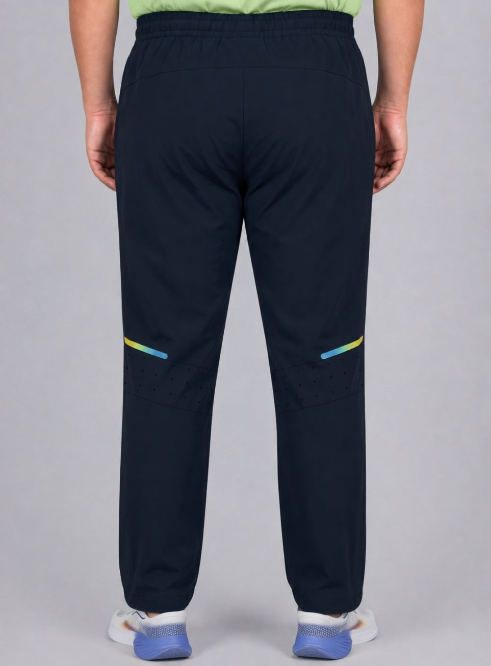 Men's Navy Train In Train Out Premium Plus Size Trackpants