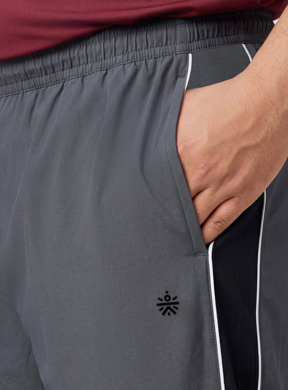 Men's Grey All Format Training Trackpants
