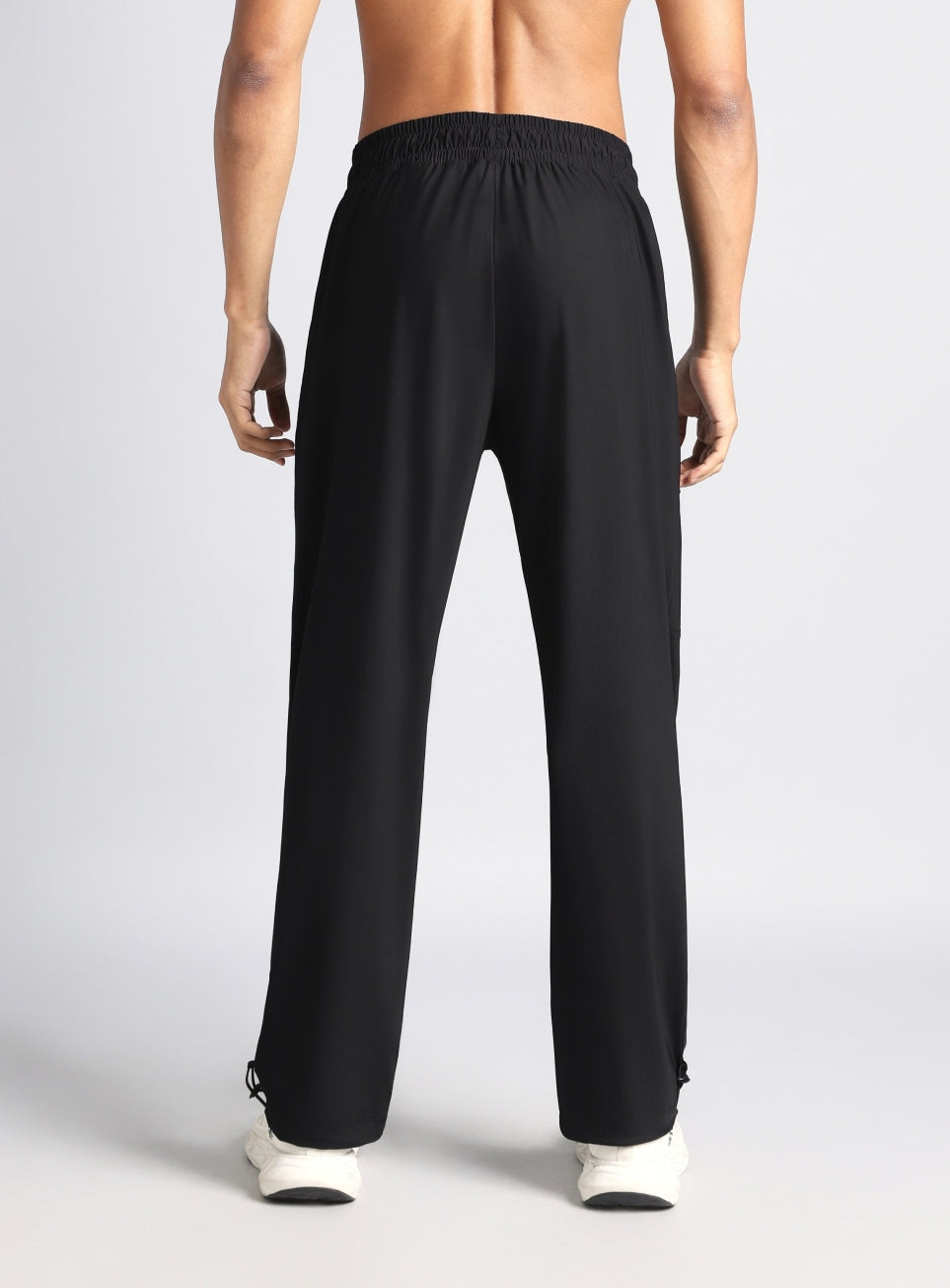 Men's Black Ultra Luxe Run FLOWTECH Performance Trackpants