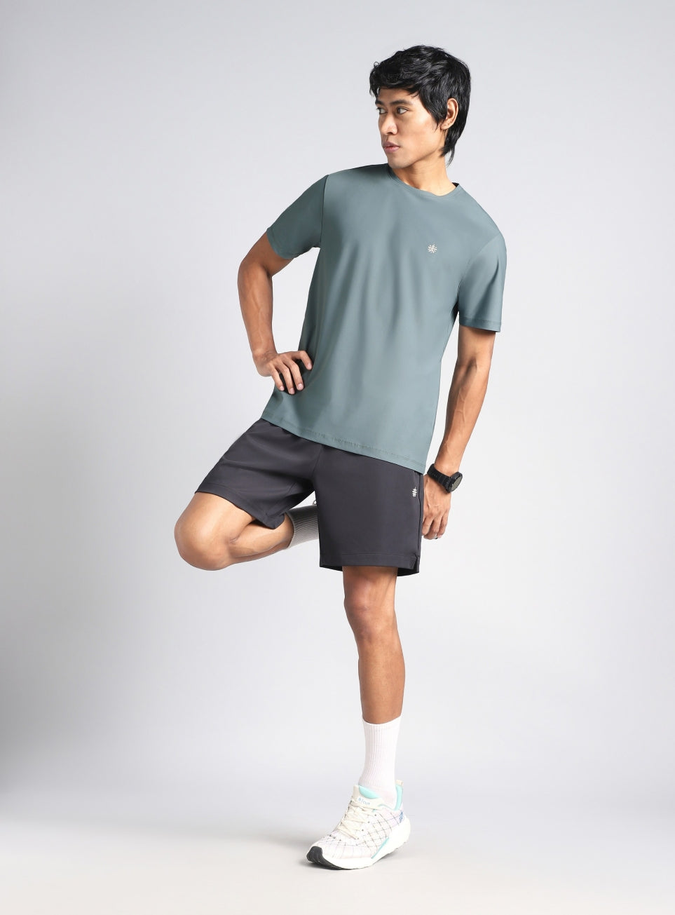 Men's Teal Ultra Luxe FLOWTECH Performance T-shirt