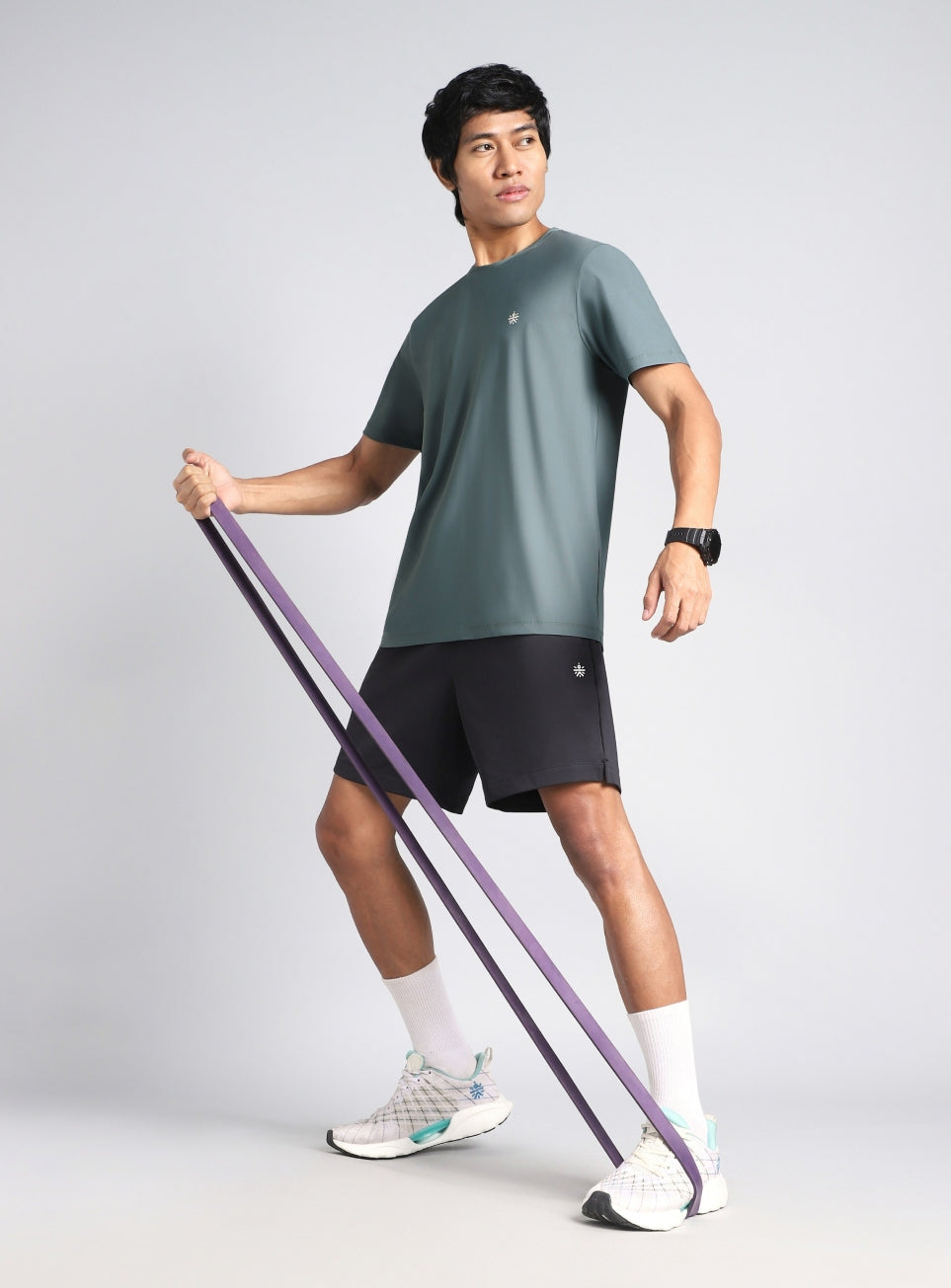 Men's Teal Ultra Luxe FLOWTECH Performance T-shirt