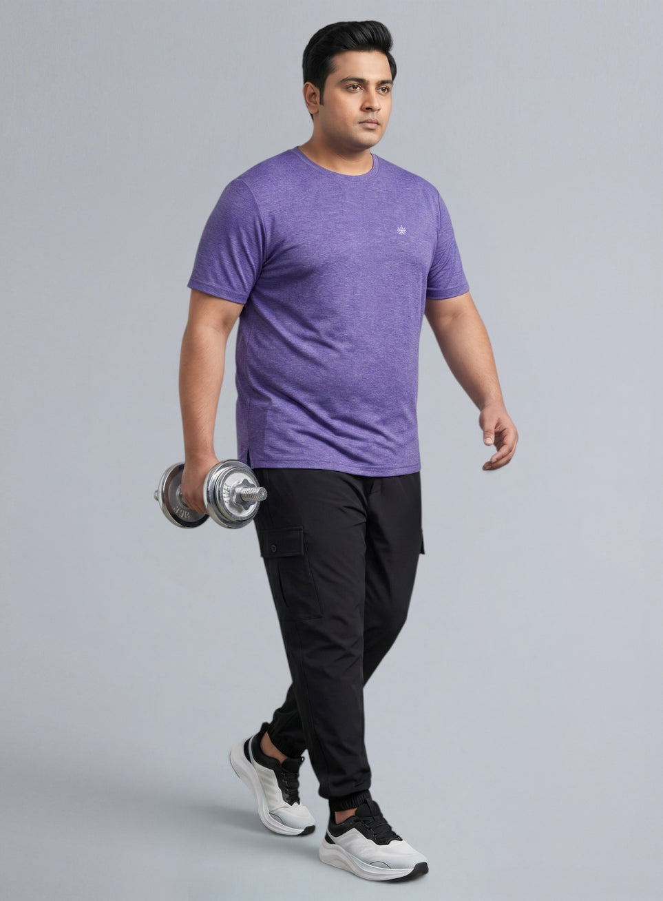 Men's Purple Training Essential COMFORtech T-shirt