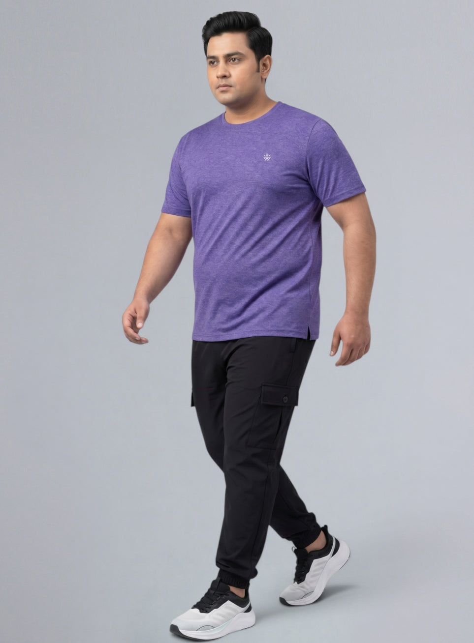 Men's Purple Training Essential COMFORtech T-shirt