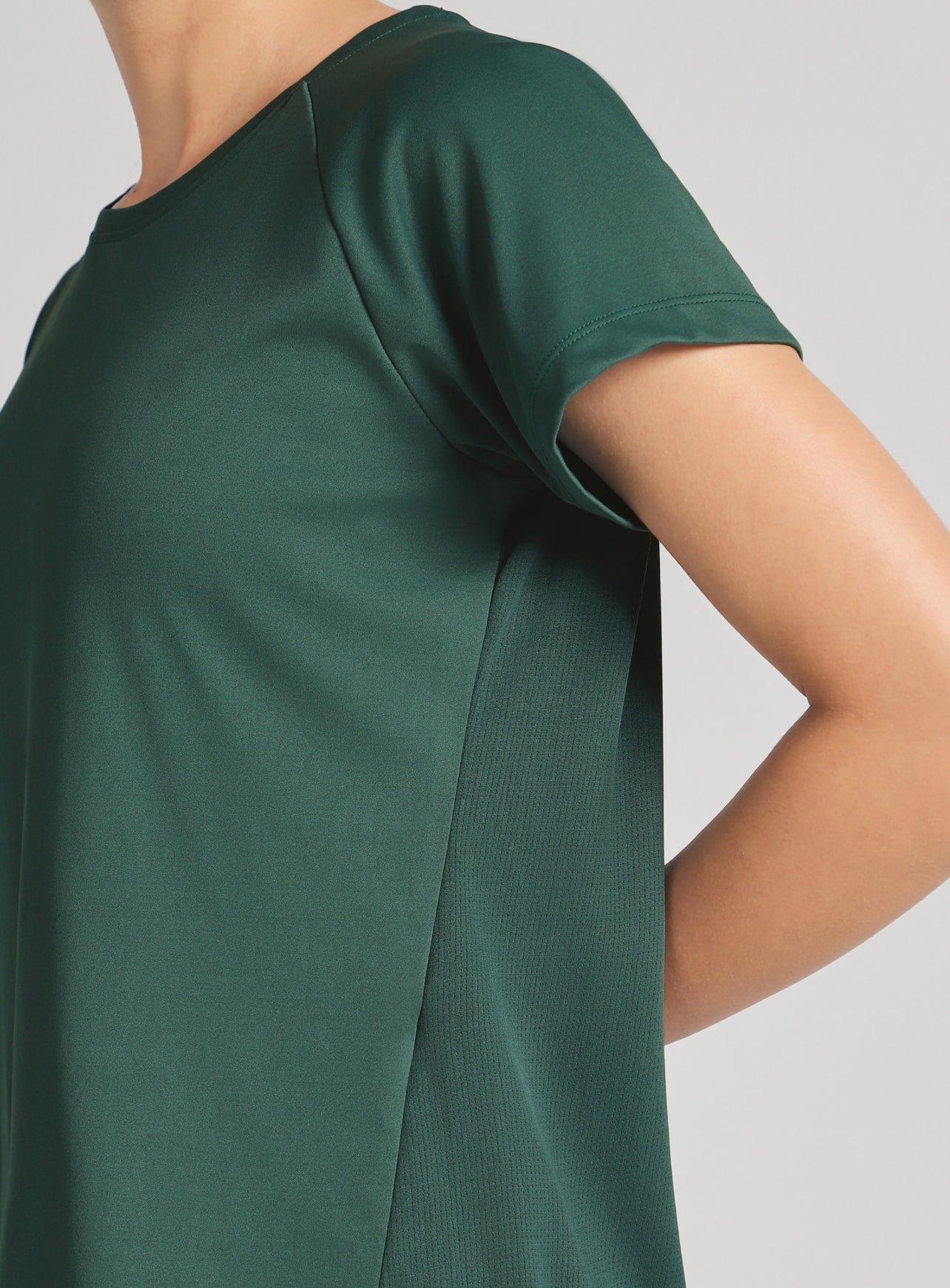 Women's Dark Green After Dark Running T-shirt