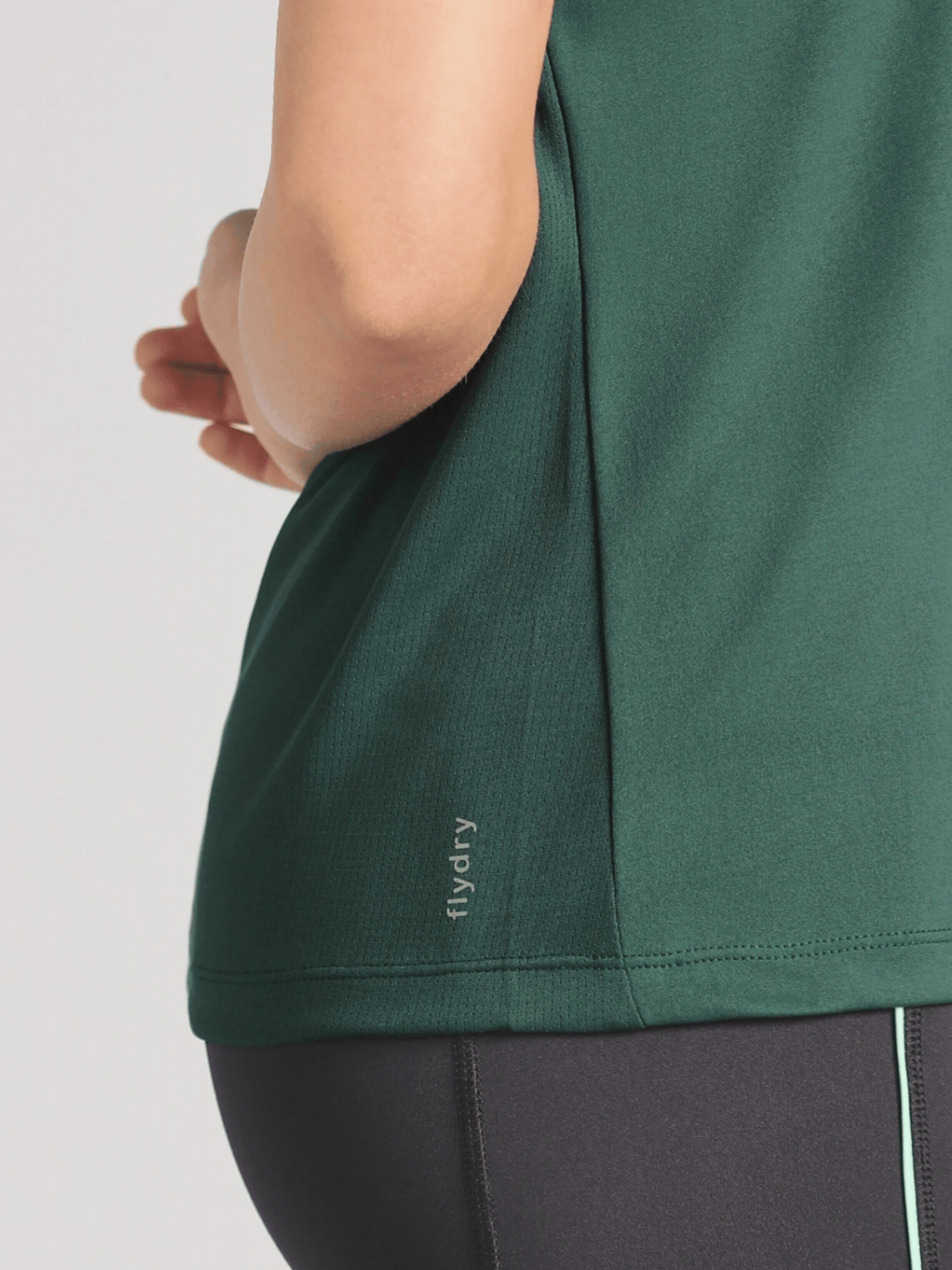 Women's Dark Green After Dark Running T-shirt