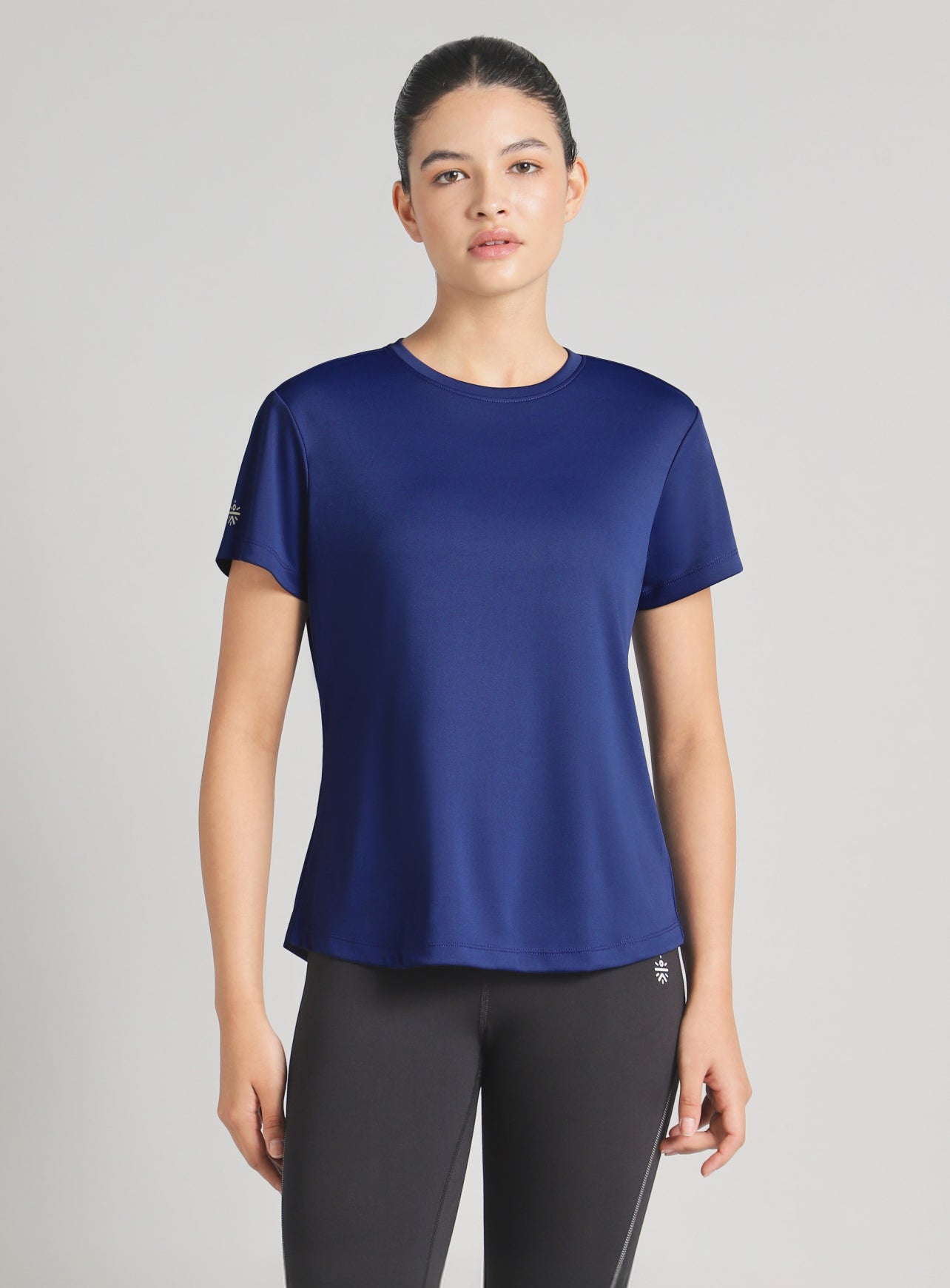 Women's Blue Midnight Running T-shirt
