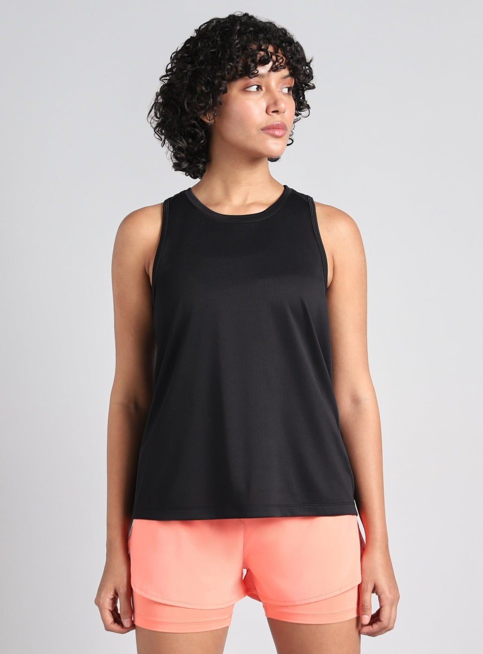 Women's Black After Dark Running Tank