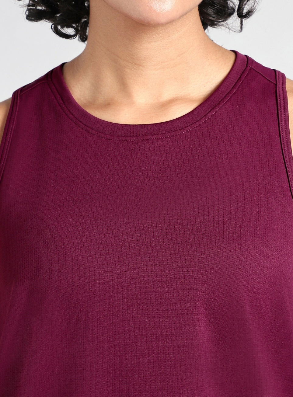 Women's Maroon after Dark Running Tank