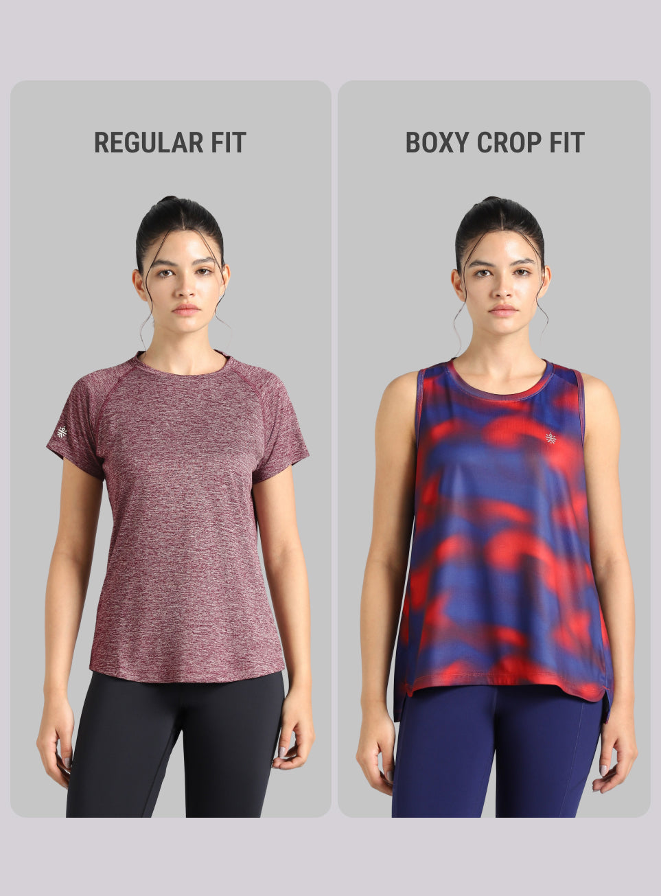 Women's Halo Print NIght Run Boxy Fit Tank