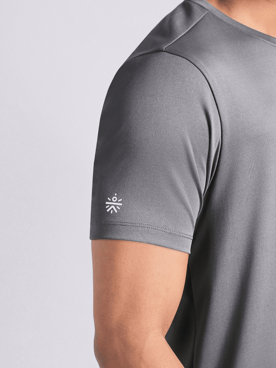 Men's Dark Grey After Dark Running T-shirt