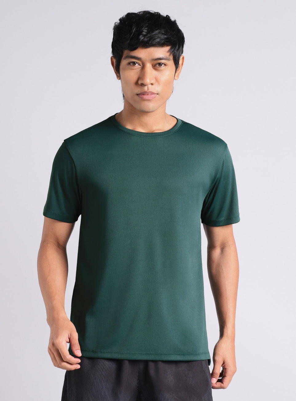 Men's Dark Green After Dark Running T-shirt