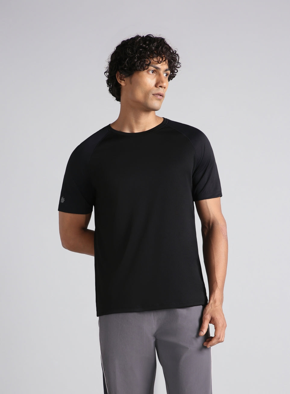 Men's Black Night Jogger's T-shirt