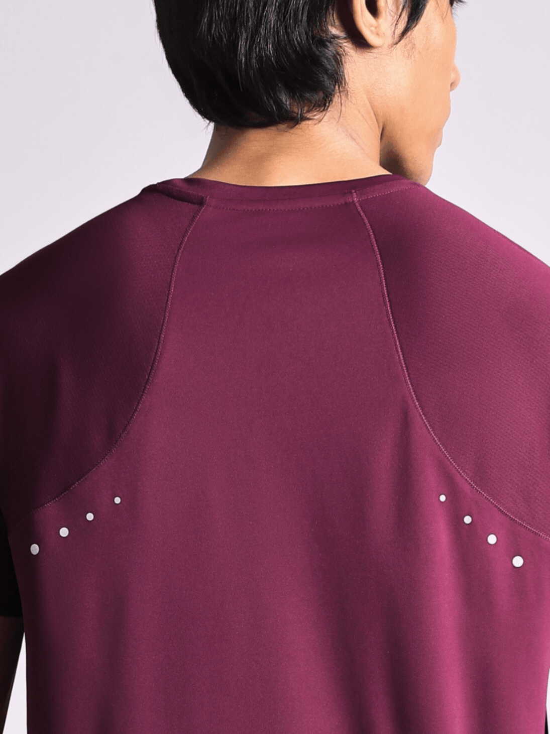 Men's Maroon Night Jogger T-shirt