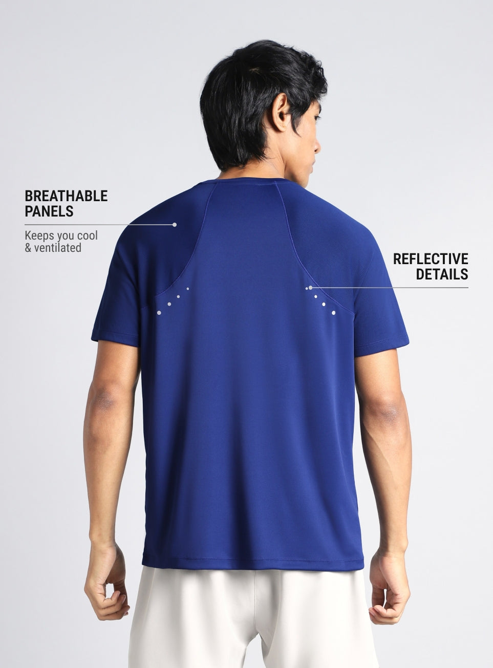 Men's Blue Night Jogger T-shirt