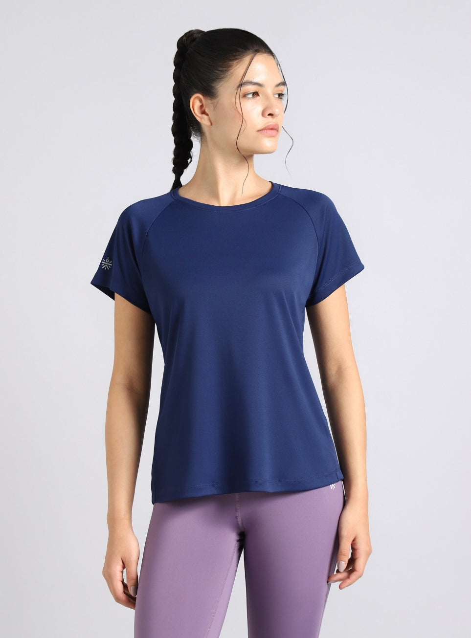 Women's Navy After Dark Running T-shirt