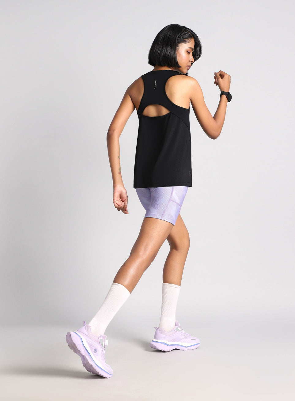 Women's Black Dark Series Speed Run Tank