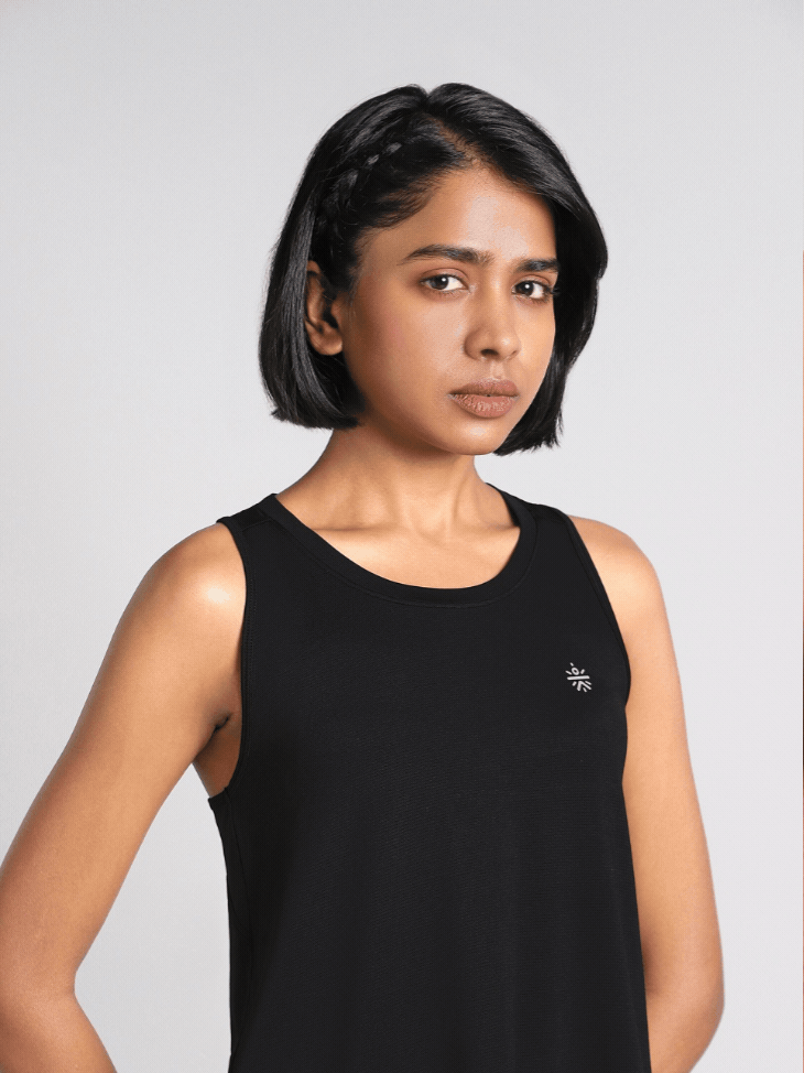 Women's Black Dark Series Speed Run Tank