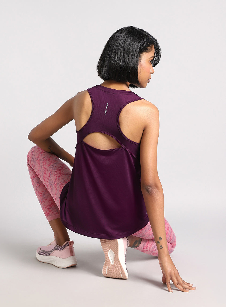 Women's Maroon Dark Series Speed Run Tank