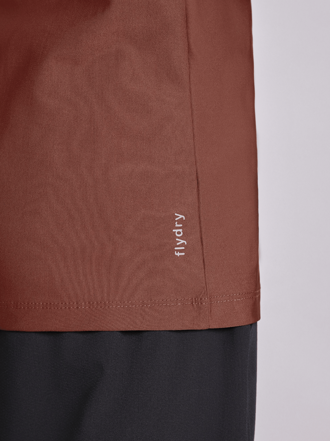 Men's Brown Base Layer Run Full Sleeve T-shirt