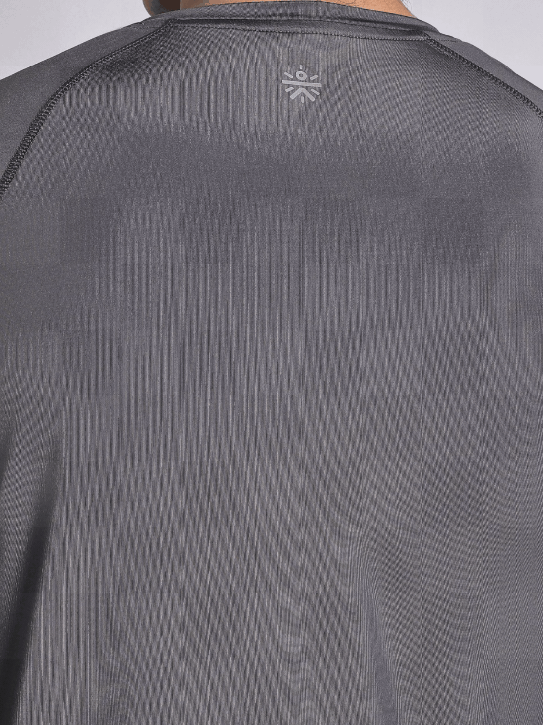 Men's Grey Base Layer Run Full Sleeve T-shirt