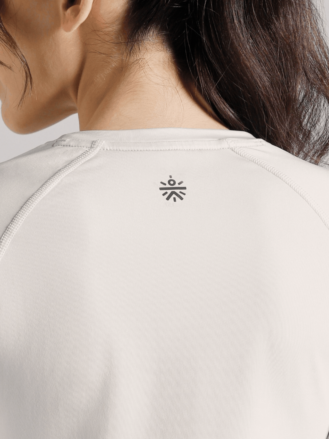 Women's Base Layer White Compression Running Top