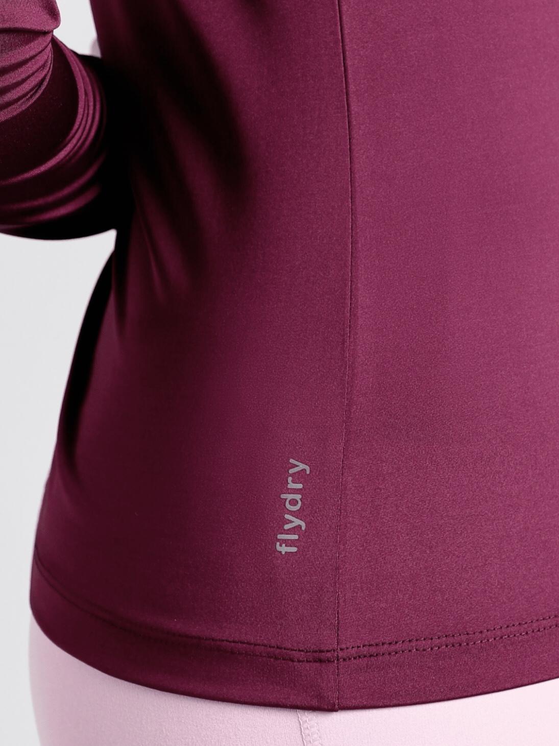 Women's Base Layer Wine Compression Running Top