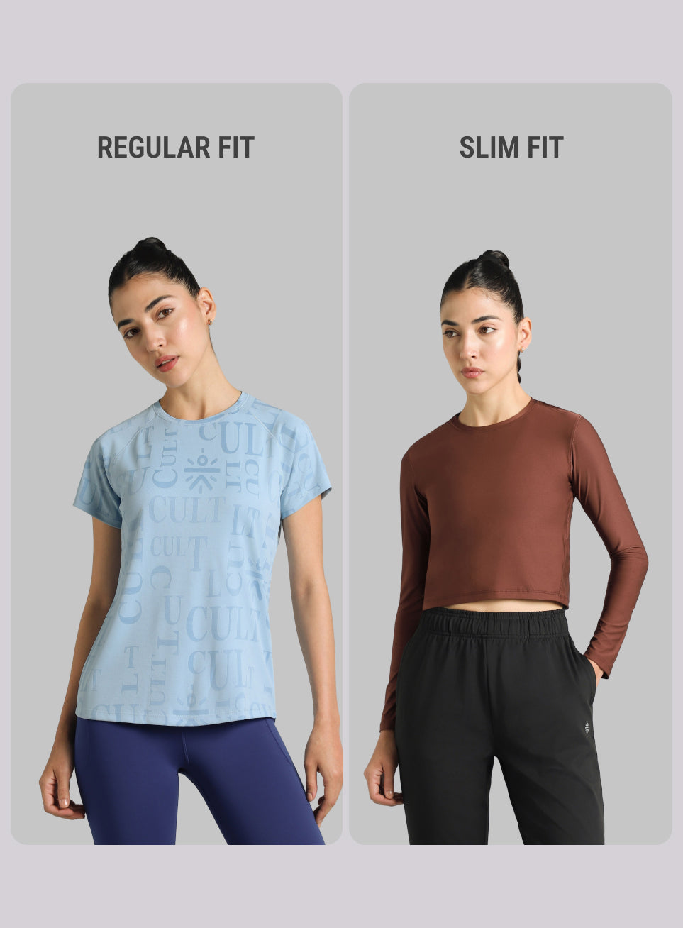 Women's Brown Runner's Escape T-shirt