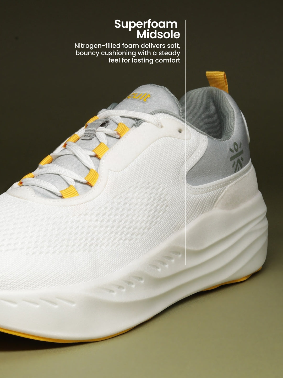 cult Men's BYOND Plus Running Shoes - White