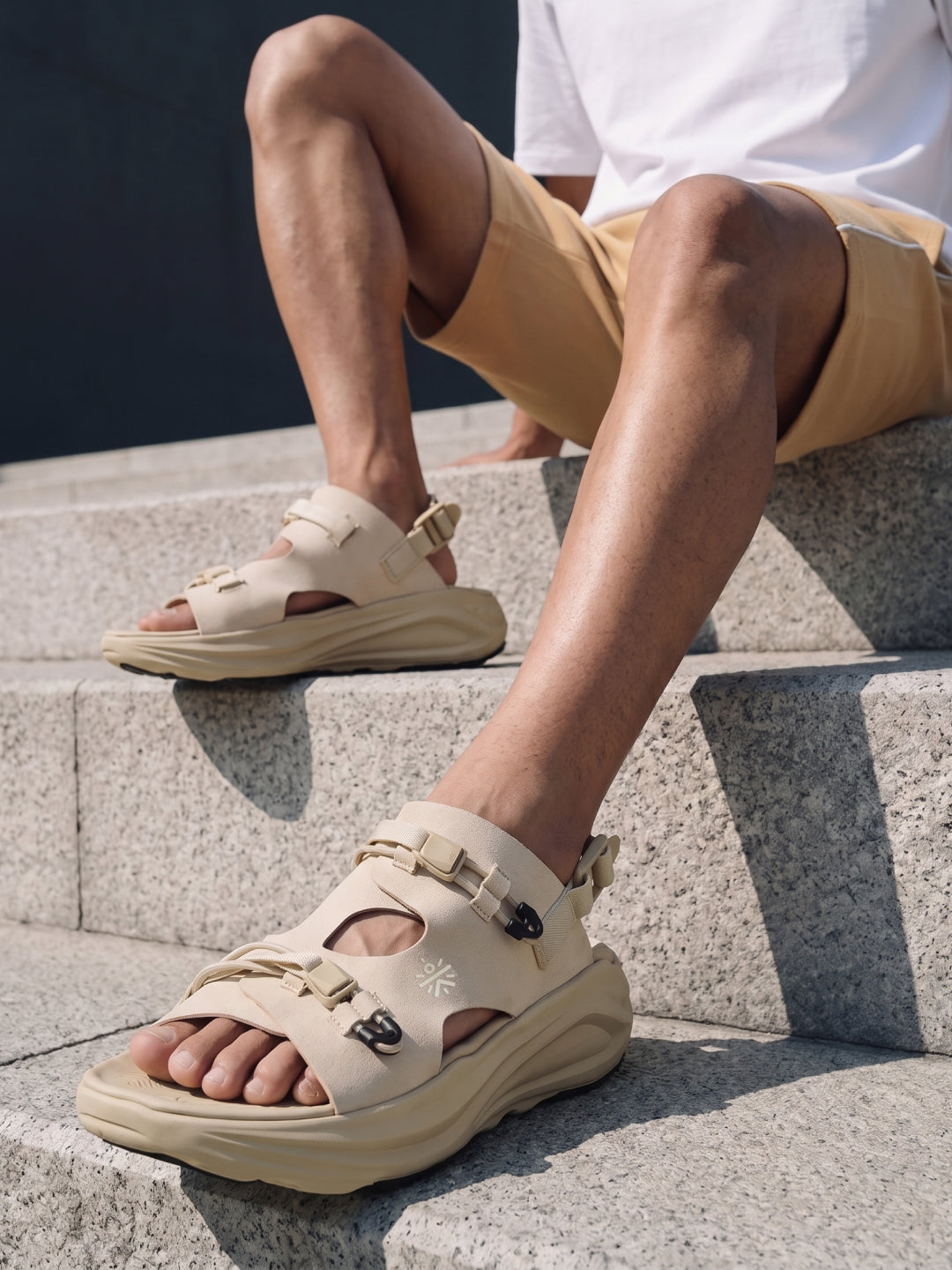 cult Men's PathWay Sandals - Beige