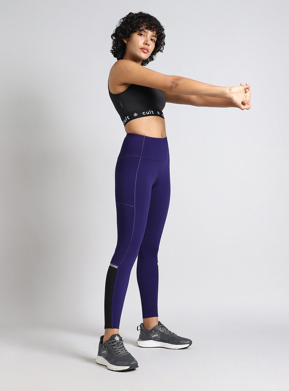 Women's Blue Moonlight Runner's COMFlex Tights