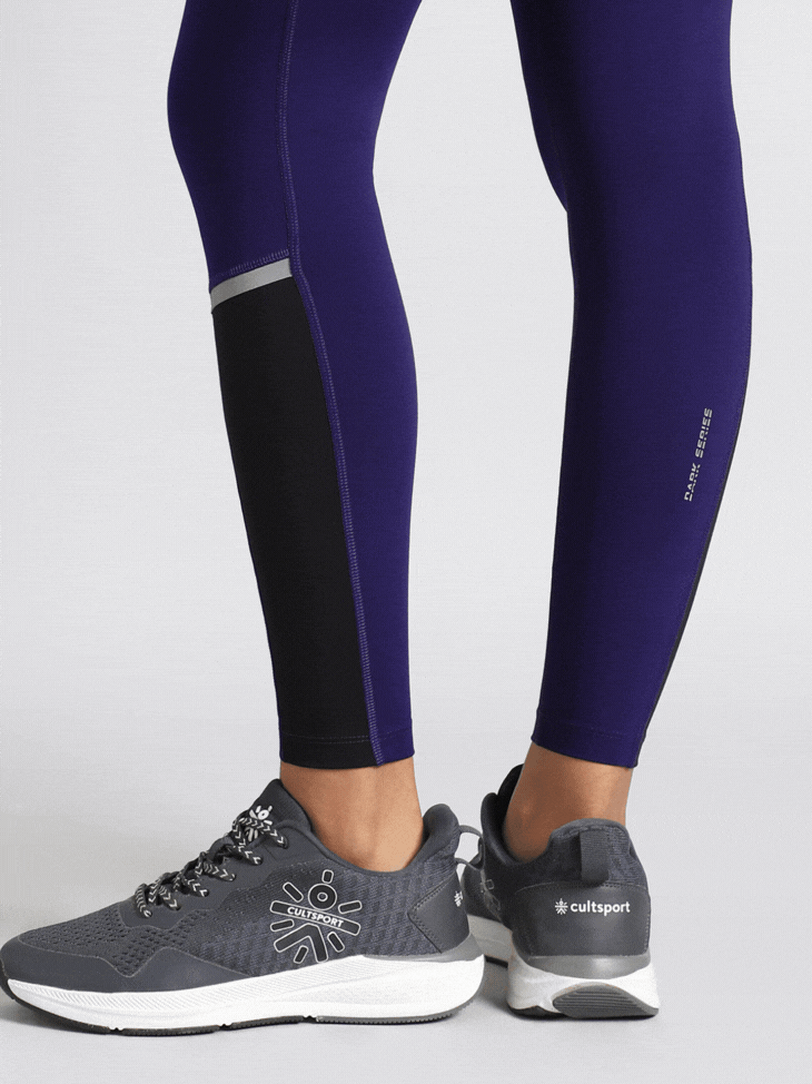 Women's Blue Moonlight Runner's COMFlex Tights