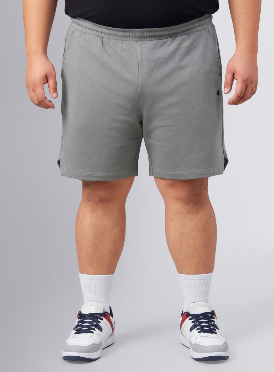 Men's Grey Move All Day Plus Size Shorts
