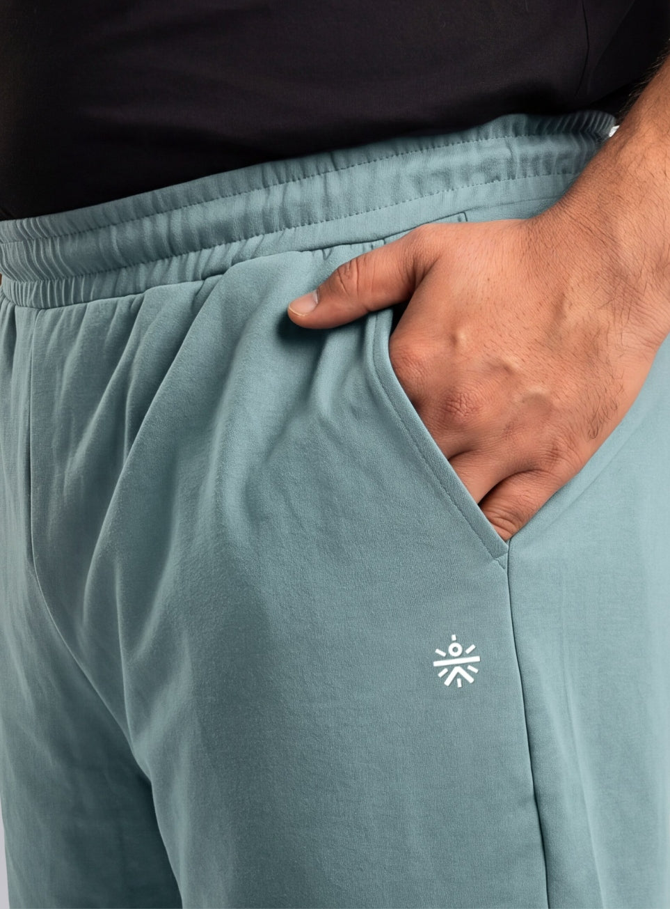 Men's Blue Move All Day Plus Size Shorts