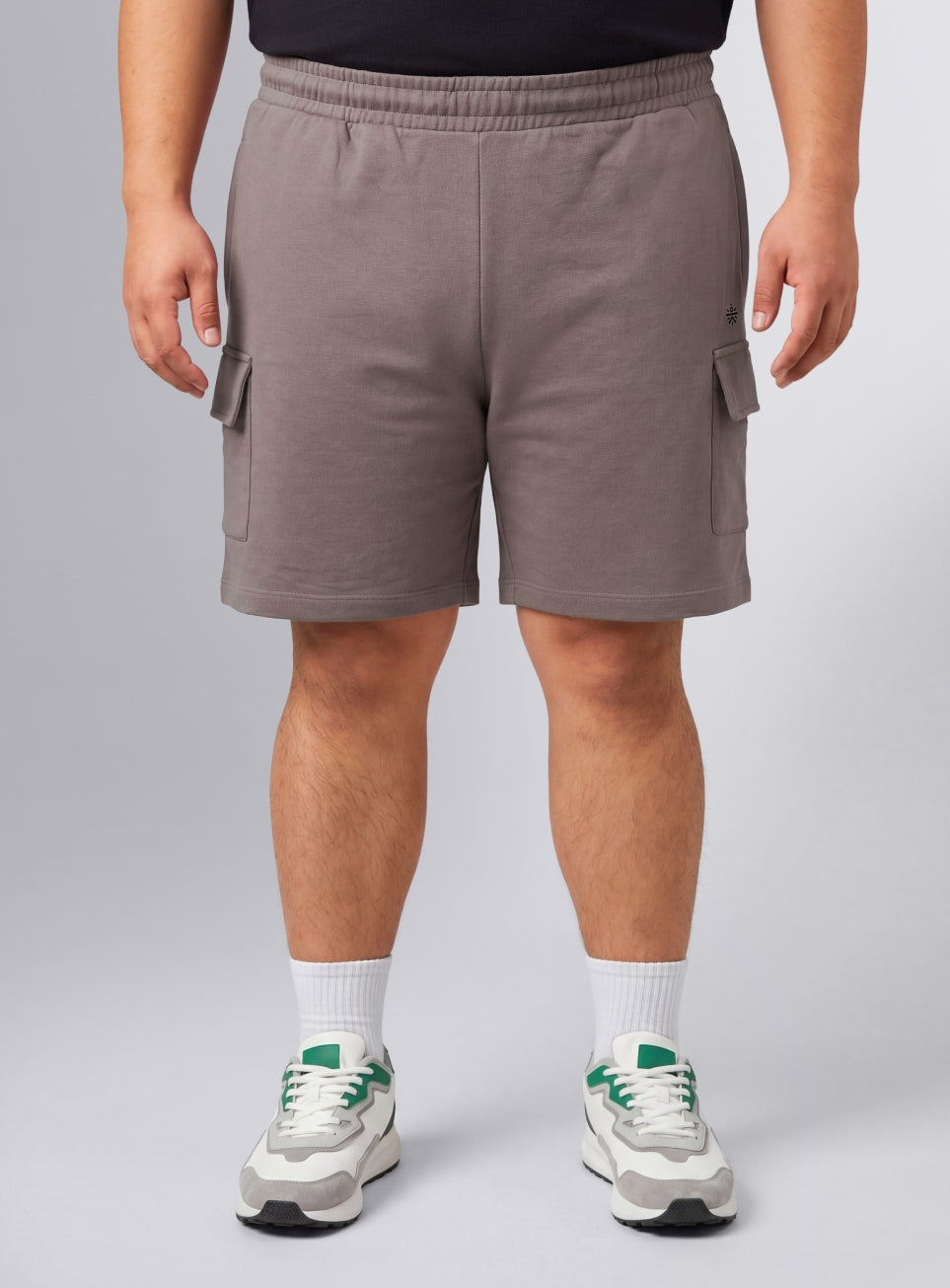 Men's Brown Move All Day Plus Size Cargo Shorts
