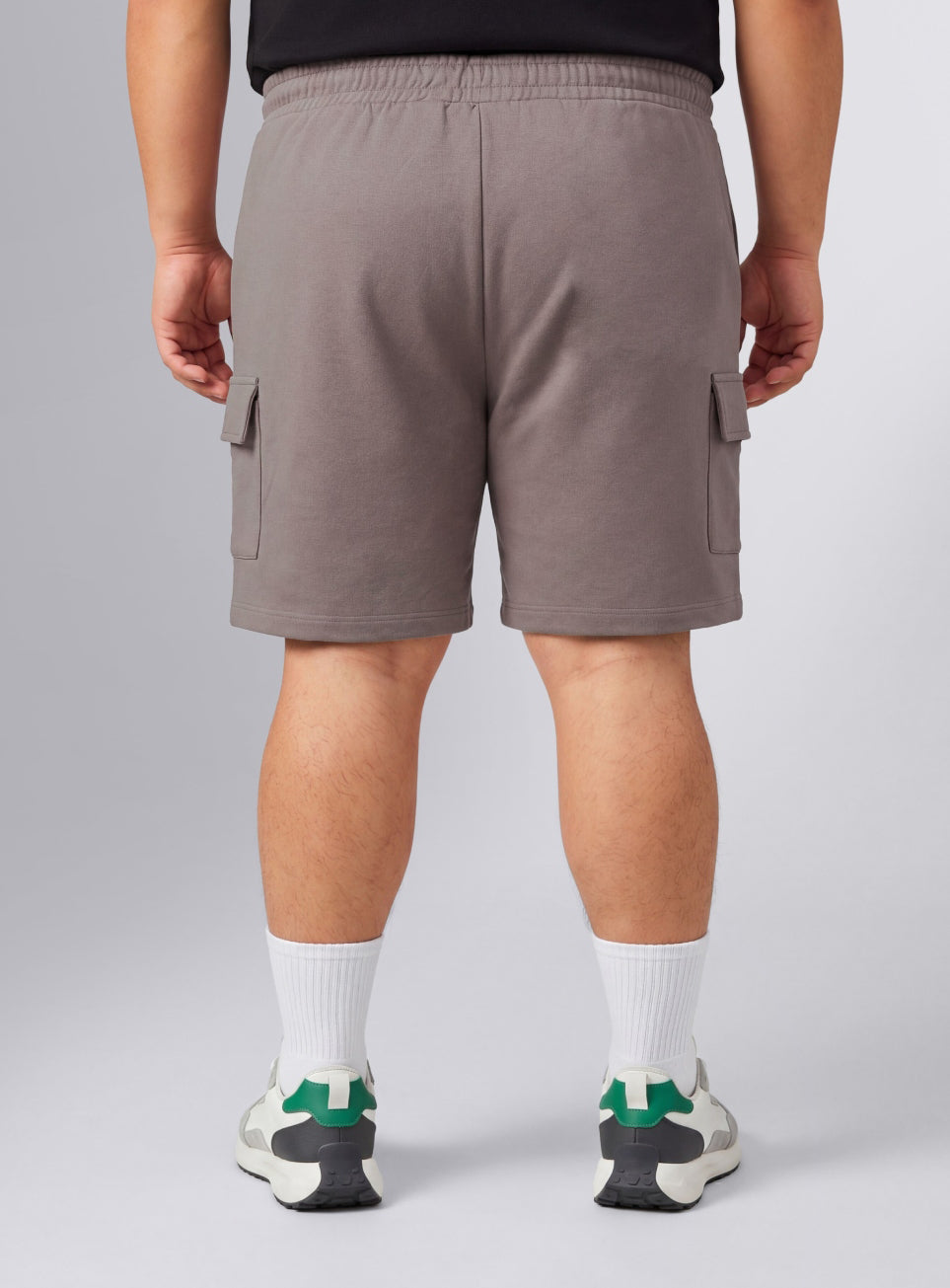 Men's Brown Move All Day Plus Size Cargo Shorts