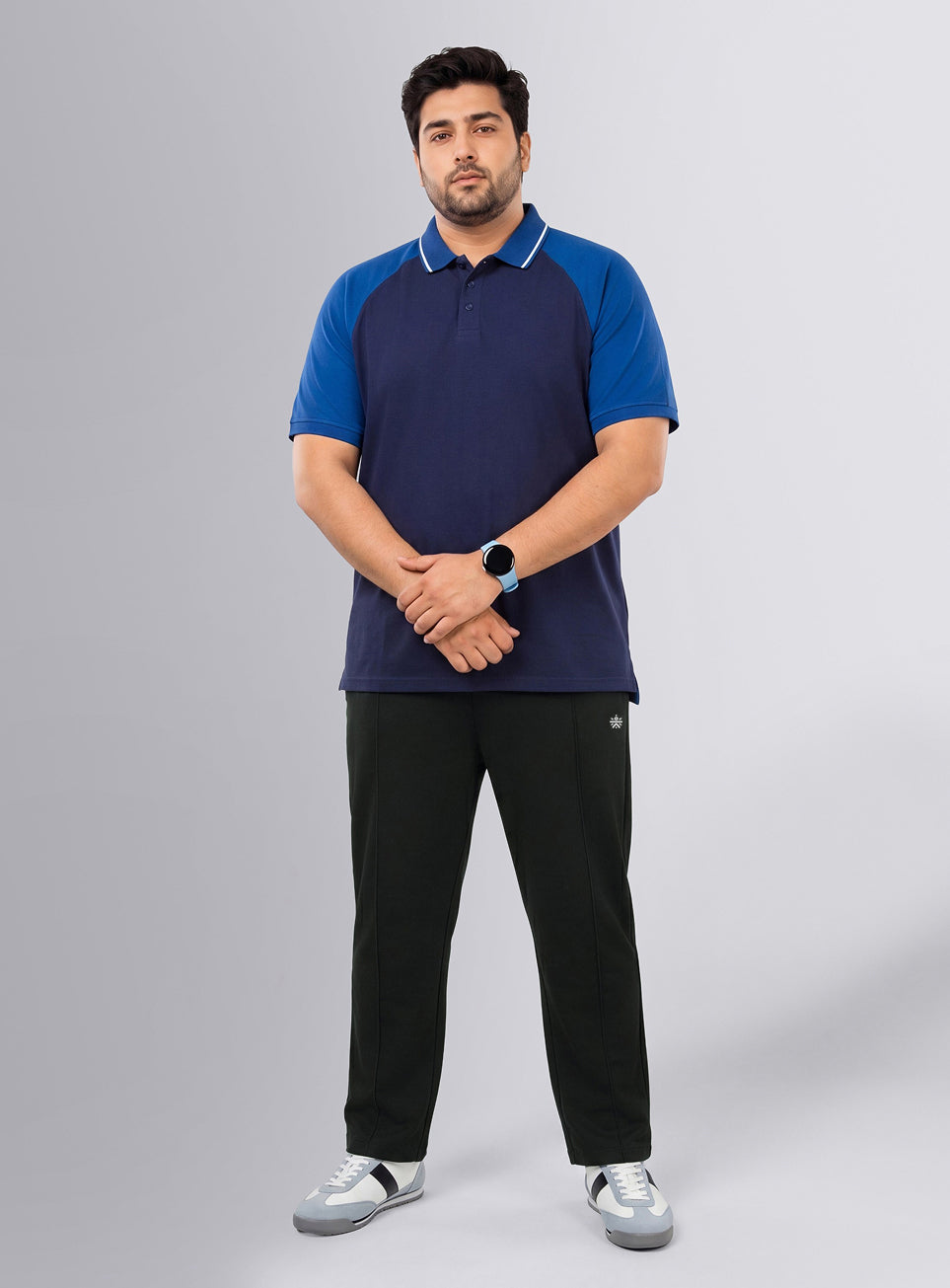 Men's Black All Day Play Straight Fit Trackpants