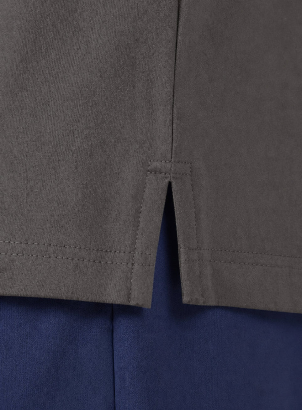 Men's Dark Grey All Day Play Plus Size Polo T-shirt