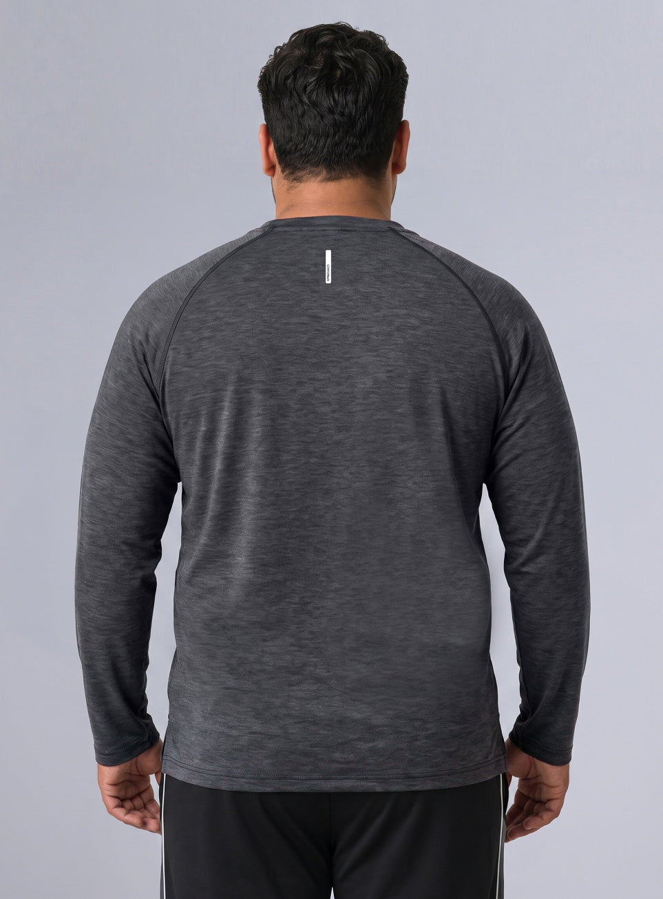 Men's Dark Grey Training Essential COMFORtech Plus Size T-shirt