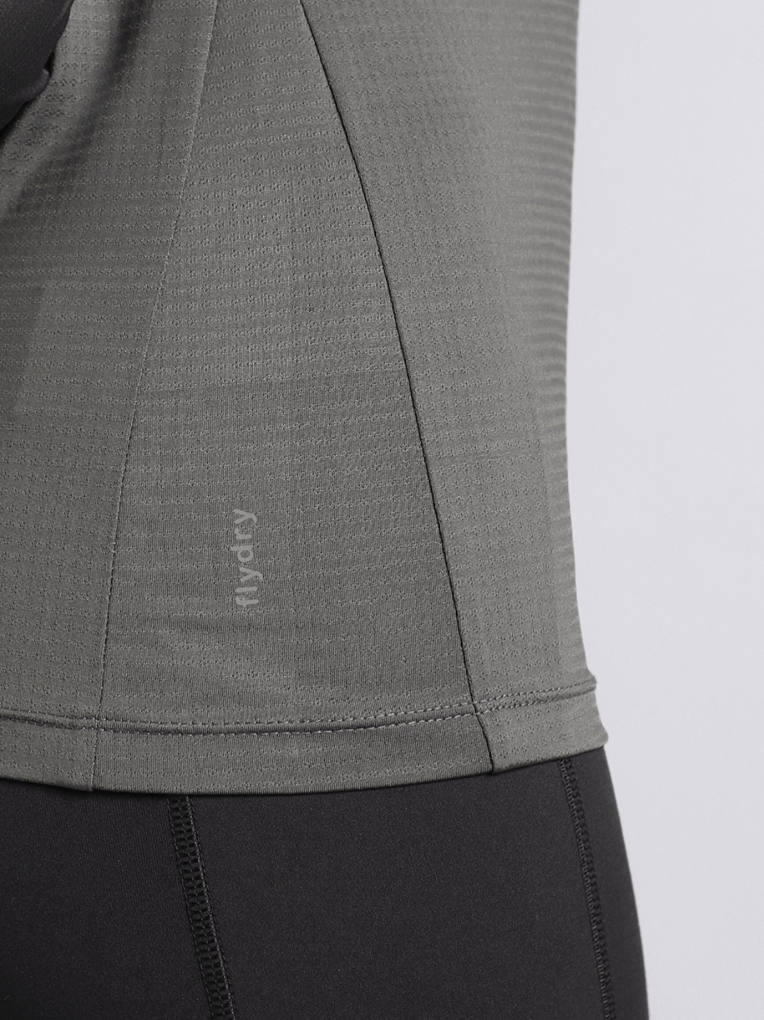 Women's Dark Grey After Dark Full Sleeve Running T-shirt