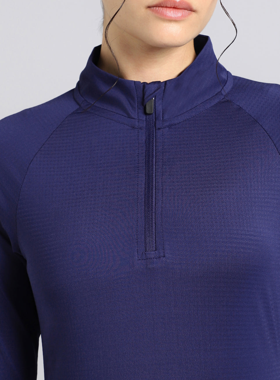 Women's Navy After Dark Full Sleeve Running T-shirt