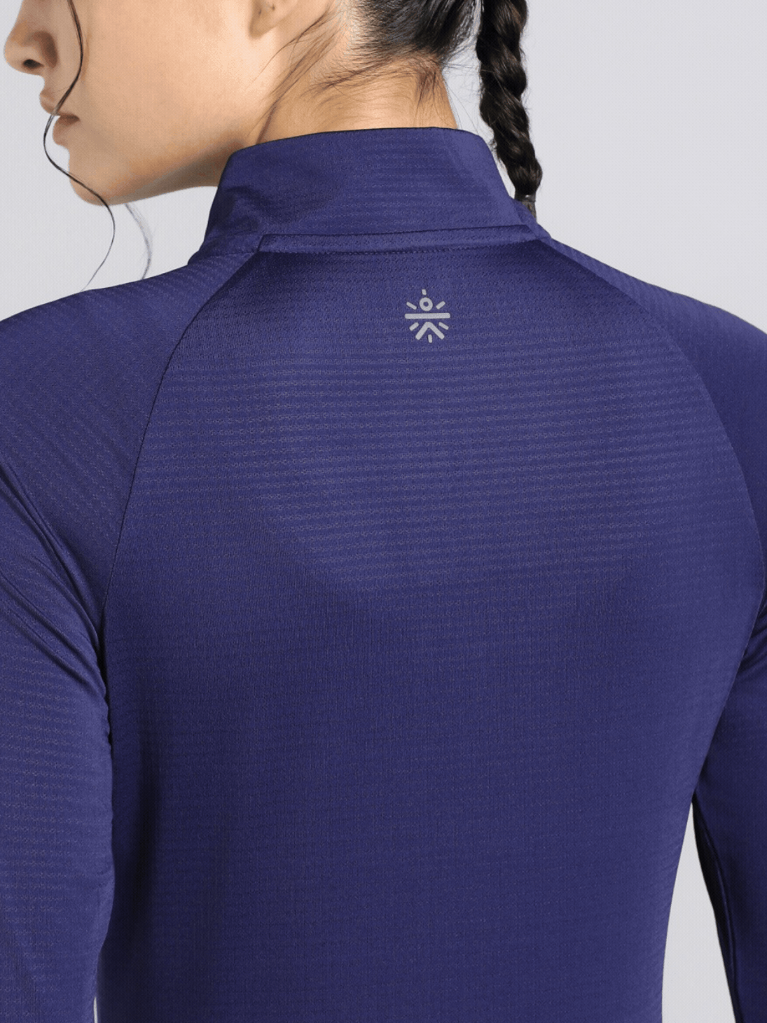 Women's Navy After Dark Full Sleeve Running T-shirt