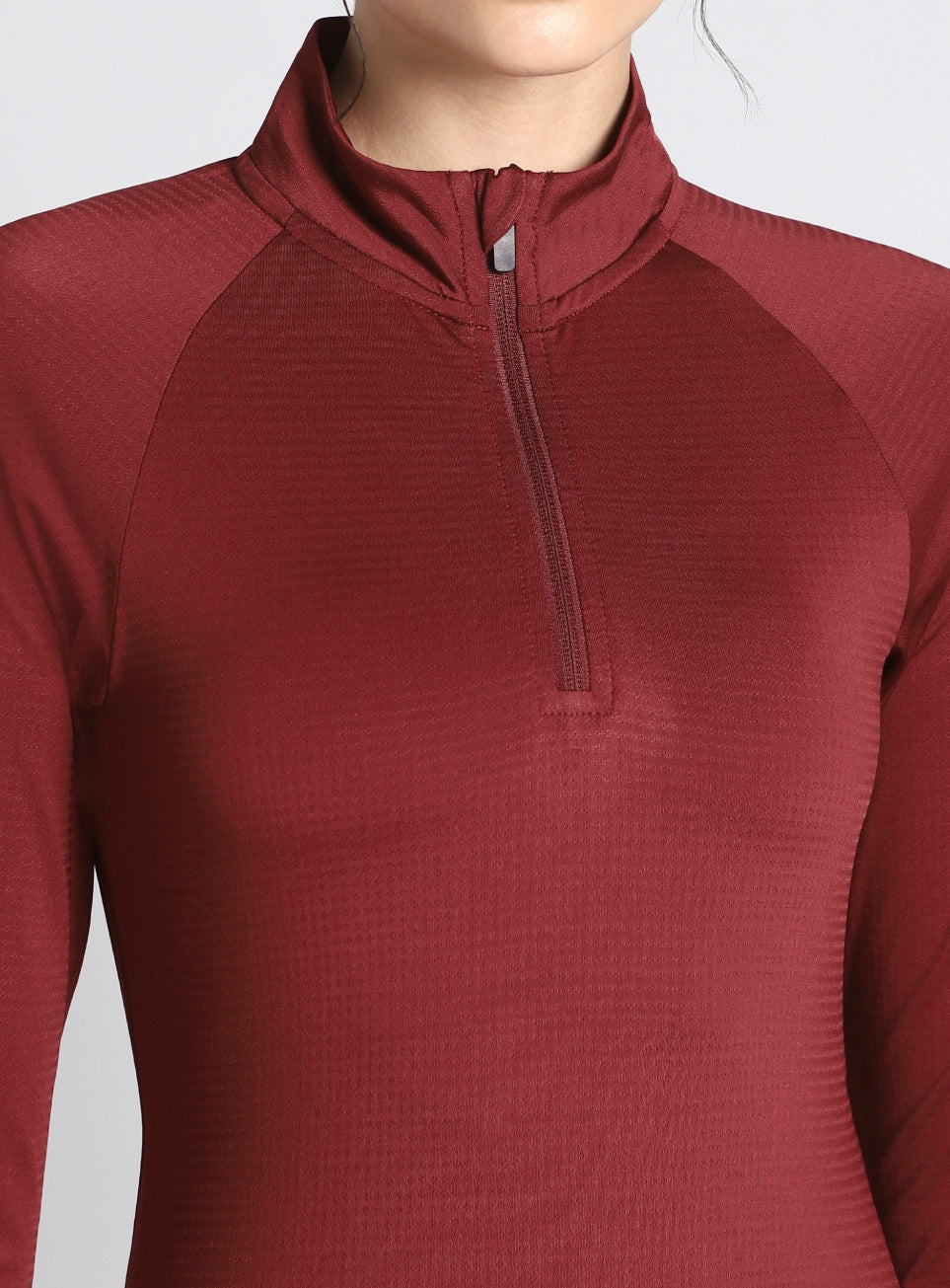 Women's Maroon After Dark Full Sleeve Running T-shirt