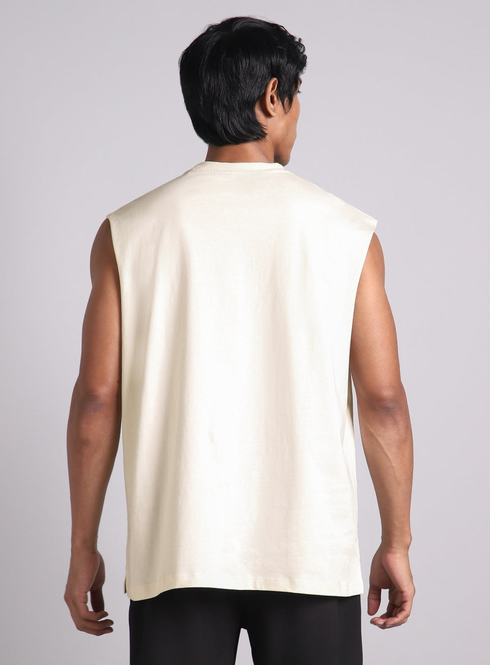 Men's White Ring Warrior Boxing Relaxed Fit Tank